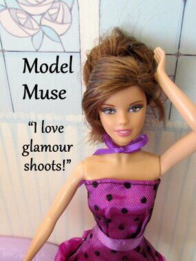 MODEL MUSE BARBIE MODELS in FRANCE, CHIC CLOTHES, GORGEOUS FACE, SEE THE PHOTOS!